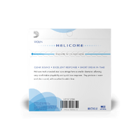D'Addario Helicore Violin Single A String, 1/2 Scale, Medium Tension