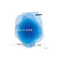 D'Addario Helicore Titanium-Wound Violin A String, 4/4 Scale, Heavy Tension