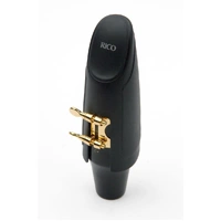 D'Addario H-Ligature & Cap, Baritone Saxophone (Hard Rubber Mouthpieces), Gold