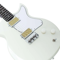 Harmony Rebel Electric Guitar Pearl White Made in USA 