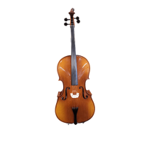 Hora  4/4 Cello Outfit Nitro Varnish All Solid Wood Made in Europe