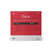 D'Addario Prelude Cello String Set, 1/4 Scale, Medium Tension