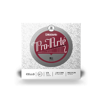 D'Addario Pro-Arte Cello String Set, 1/4 Scale, Medium Tension