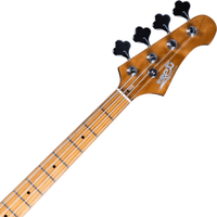 Jet JJB-300 4-String Bass Guitar with Maple Fretboard – Sunburst