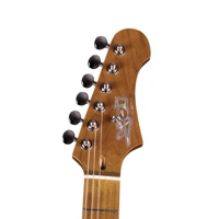 Jet JS-300-GD Electric Guitar - SSS Roasted Maple Neck - Gold