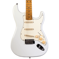 Jet JS-300 SSS Electric Guitar Olympic White  - Roasted Maple Neck