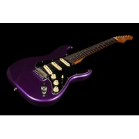 Jet JS-300 SSS Electric Guitar Plum Finish - Rosewood Fretboard