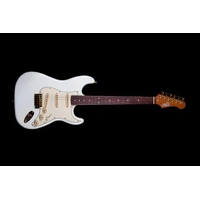 JET JS-380-OW-G Electric Guitar - Olympic White  with Gold Hardware
