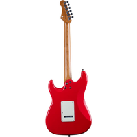 Jet JS-400-CRD HSS Electric Guitar - Coral Red  - Roasted Maple Neck