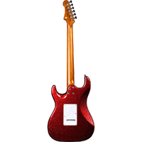 Jet JS-500-RDS HH Electric Guitar - Red Sparkle 