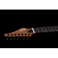 Jet Guitars JS-507 Stygian in Satin Black 7-String Electric Guitar