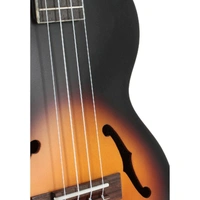 Kala  KA-JTE-2TS Tenor Archtop Acoustic / Electric Ukulele w/Case Sunburst
