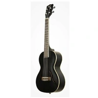 Kala  KA-JTE-MTB Tenor Archtop Acoustic / Electric Ukulele Shadow EQ Met Black