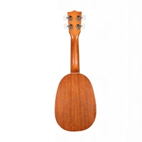 Kala KA-P Satin Mahogany Soprano Pineapple Shape Ukulele Natural