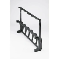 K&M 17515 Guardian 5, Five-Guitar Stand (Black)