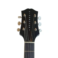 King Snake Curtis P90 Hollowbody Electric Guitar, Tobacco Sunburst c/w Case