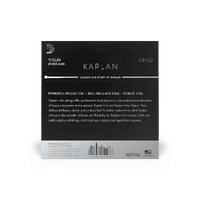 D'Addario Kaplan Vivo Violin String Set, 4/4 Scale, Medium Tension