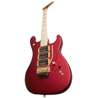 Kramer Electric Guitars Jersey Star Alder Material Maple Neck - Candy Apple Red