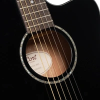 Cort L60CE Orchestral Acoustic / Electric Guitar - Black