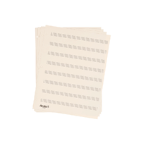 Archives Looseleaf Manuscript Paper , 8 Stave, 50 Pages