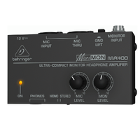 The Behringer  Ultra-Compact Micro Monitor MA400 Headphone Amplifier