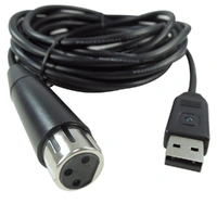 The Behringer Microphone To USB Interface XLR Input Cable Connector