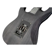 Michael Kelly Electric Guitar 63 Open Pore Trans Black  