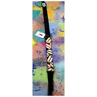 Levy's Polyester Guitar Strap Artist Sublimation Razor Blades, made in Canada