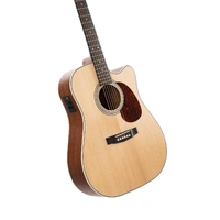 Cort MR500E Acoustic / Electric Guitar - Open Pore - Natural Finish w/ BAG