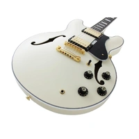 FUJIGEN FGN Masterfield Hollow Body Electric Guitar - Antique White