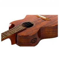 Flight Mustang EQ-A Tenor Ukulele - Solid Acacia - C/w Bag