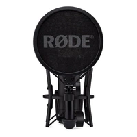 Rode NT1 5th Gen Digital Condenser Microphone with XLR Output, USB & DSP (Black)