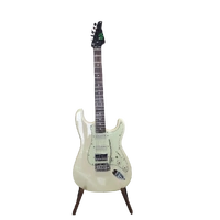 NVE Guitars "The Craven" Electric Guitar - Olympic White HSS | Locking Tuners