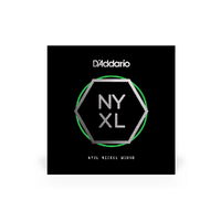 D'Addario NYNW033 NYXL Nickel Wound Electric Guitar Single String, .033
