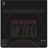 D'Addario NYXL0940BT Nickel Wound Electric Guitar Strings, Balanced Tension Super Light, 09-40