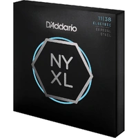 D'Addario NYXL1138PS Nickel Wound E9 Pedal Steel Guitar Strings, Regular Light, 11-38