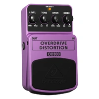 The Behringer 2-Mode OD300 Overdrive And Distortion Guitar Effects Pedal