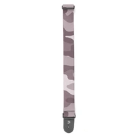 D'Addario Polyester Guitar Strap, Camo, Black