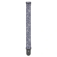 D'Addario Woven Guitar Strap, Paisley, Blue