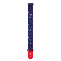 D'Addario Polyester Guitar Strap, Stars & Stripes