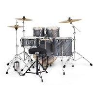 PDP Mainstage 5 Pce Twisted Graphite Drumkit With Paiste 101 Cymbals