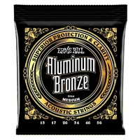 Ernie Ball 2564 Aluminum Bronze Acoustic Guitar Strings - .4 SETS - Medium