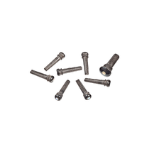 D'Addario Ebony Bridge Pins with End Pin Set, Abalone Inlay