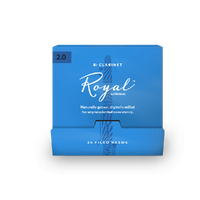 Royal by D'Addario Bb Clarinet Reeds, #2.0, 25-Count Single Reeds