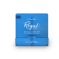 Royal by D'Addario Bb Clarinet Reeds, #3.0, 25-Count Single Reeds