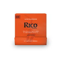 Rico by D'Addario Alto Saxophone Reeds, #2.0, 25-Count Single Reeds