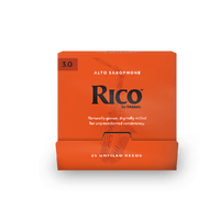 Rico by D'Addario Alto Saxophone Reeds, #3.0, 25-Count Single Reeds