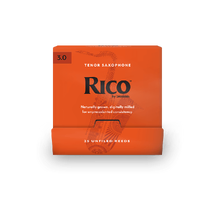 Rico by D'Addario Tenor Saxophone Reeds, #3.0, 25-Count Single Reeds