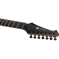 Spira S-407-MWR HH 7-string Electric Guitar - Ebony Fretboard - Satin Wine Red
