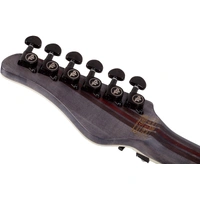 Schecter PT FR-S SLS Elite Evil Twin 6 String Electric Guitar - Satin Black